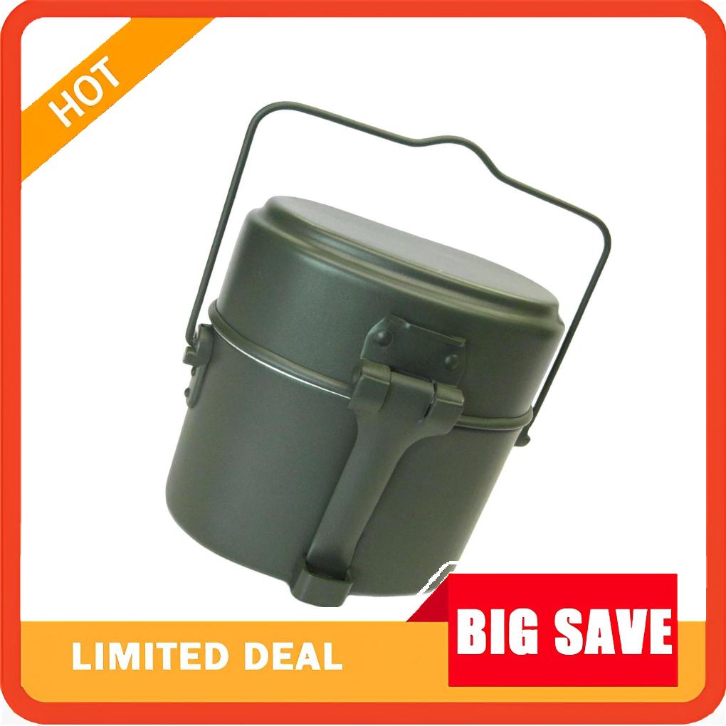 Camping Cooking Mess Kit - Lot de 3 boîtes à lunch,