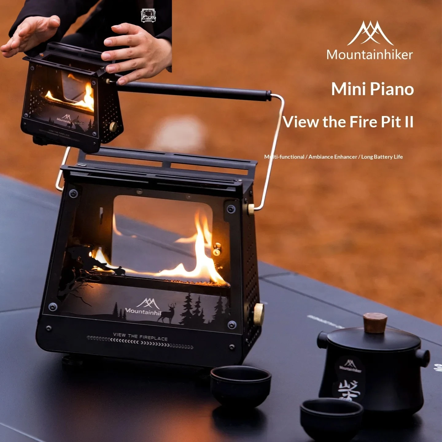 Camping Cooking Tent - Réchaud à huile portable MOUNTAINHIKER pour