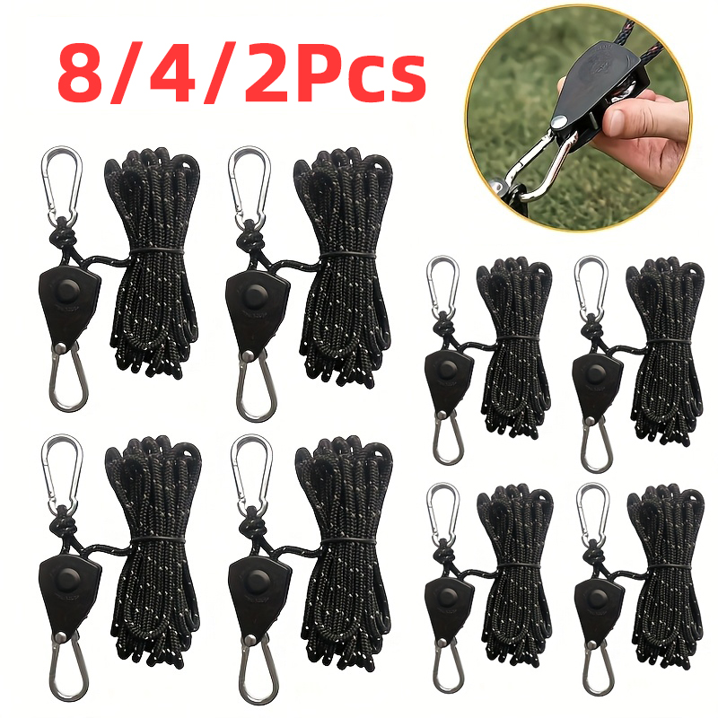 Camping Cooking Hanger - Tendeur de corde d'arrimage pour tente