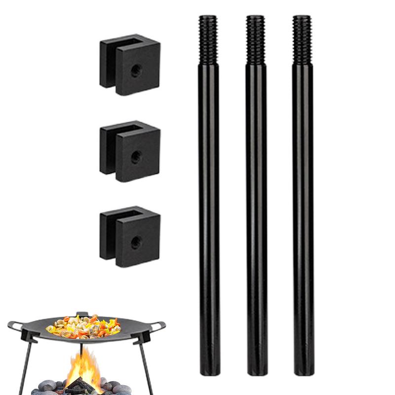 Camping Cooking Fire Pit - Trépied de camping en alliage d'aluminium,