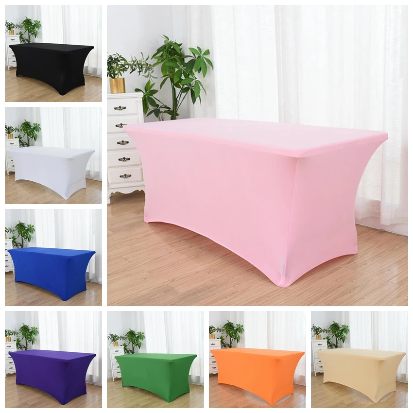 Camping Cooking Table Foldable - Nappe rectangulaire ajustée en Spandex pour