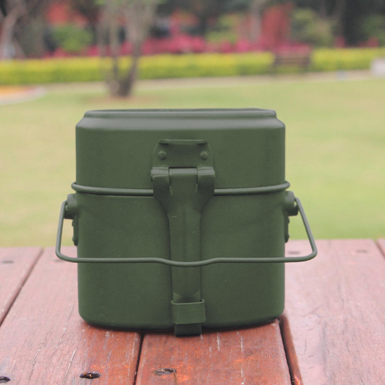 Camping Cooking Mess Kit - Ensemble de casseroles de camping en