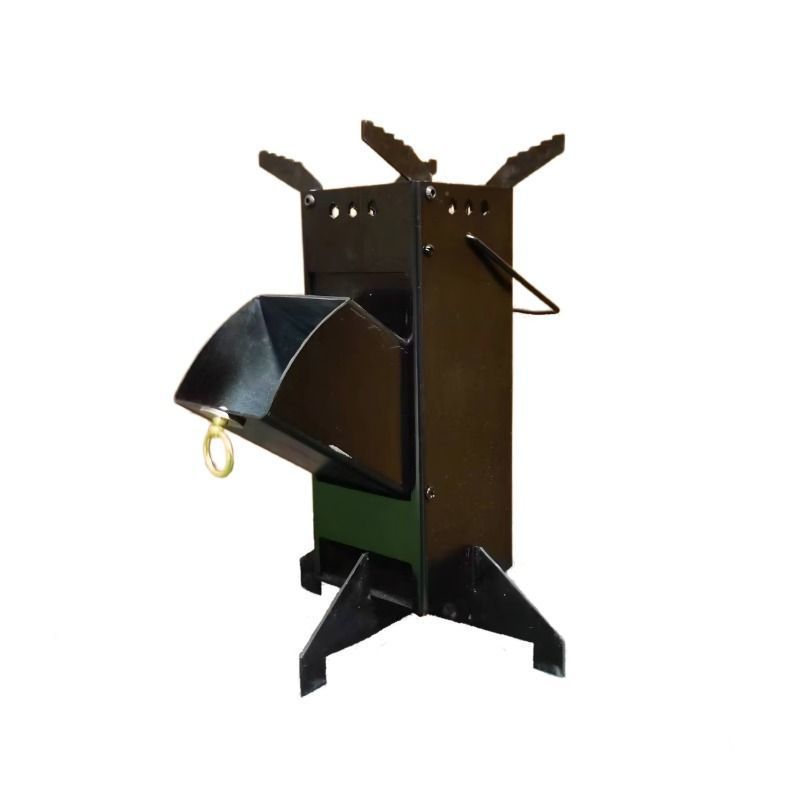 Camping Cooking Tent - Poêle à bois de chauffage pliable