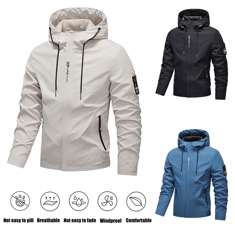 Camping Cooking Windbreak - Veste de randonnée imperméable pour hommes