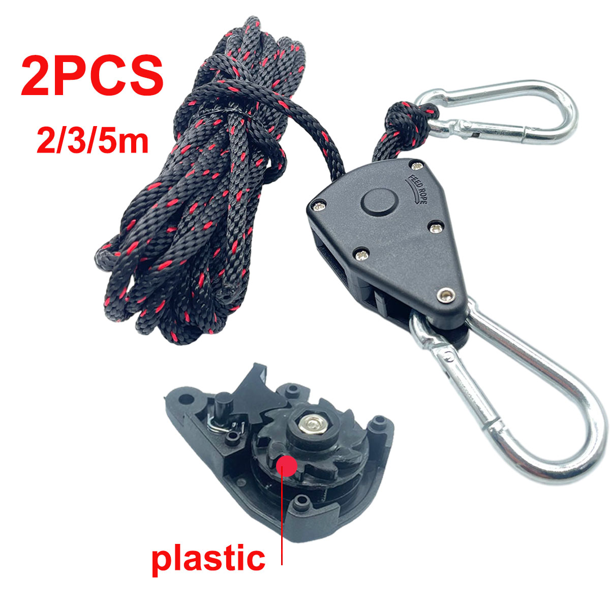 Camping Cooking Hanger - Tendeur de corde d'arrimage pour tente
