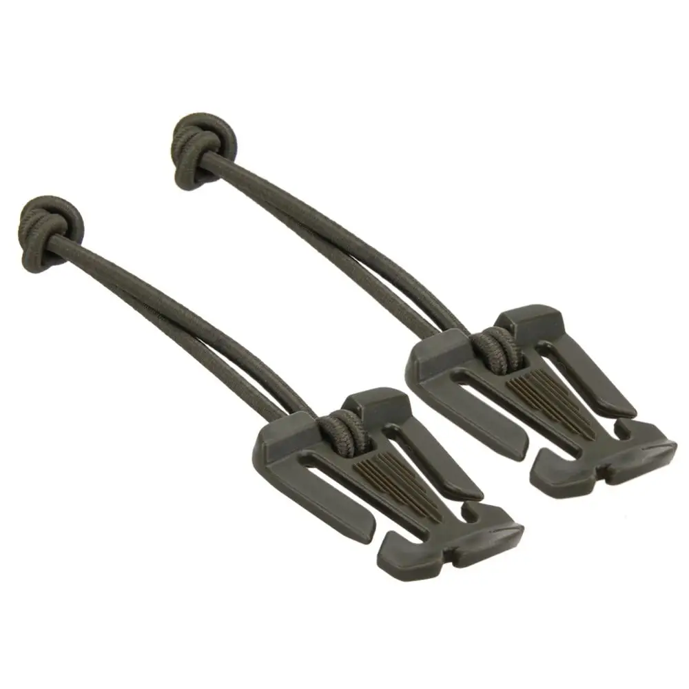 Camping Cooking Hanger - Lot de 2 mousquetons à boucle