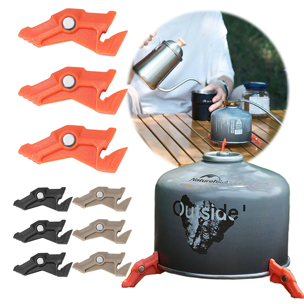 Camping Cooking Canister - Trépied Magnétique à Gaz Précieux, Support