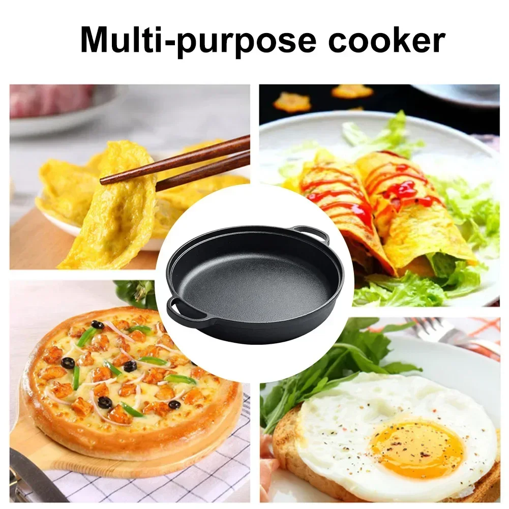 Camp Dutch Oven Cast - Cocotte en fonte avec couvercle poêle,