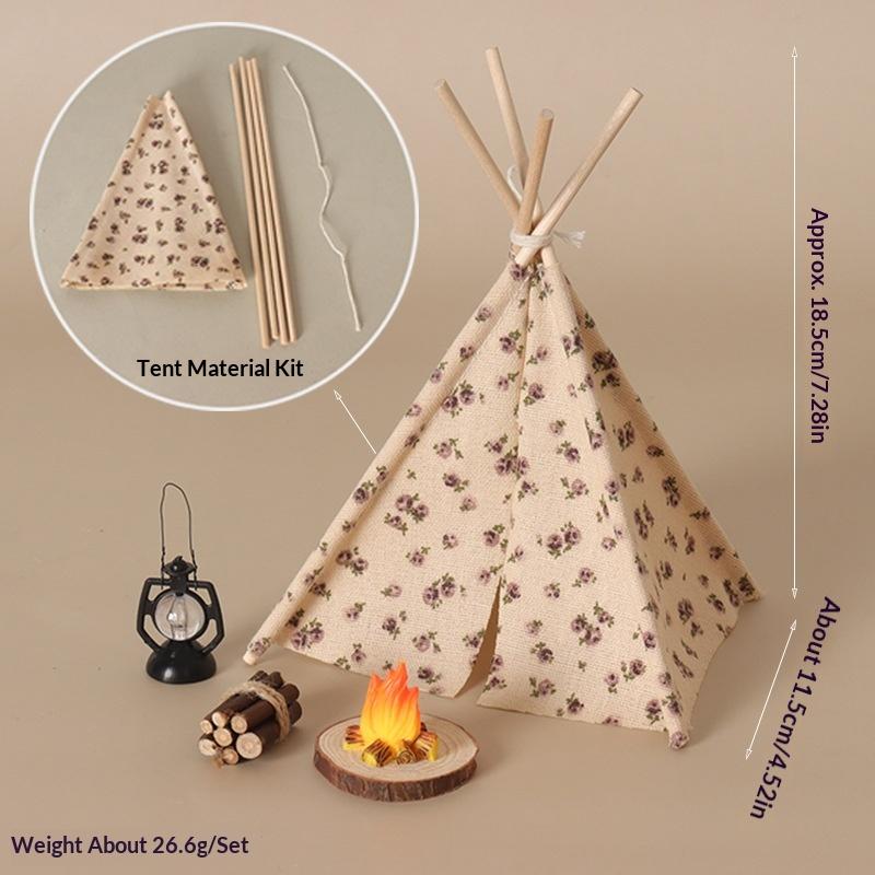 Camping Cooking Tent - 1 ensemble de décorations de scène