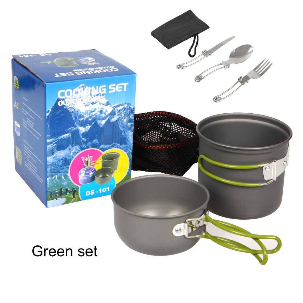 Camping Cooking Mess Kit - Kit de cuisine de camping, équipement