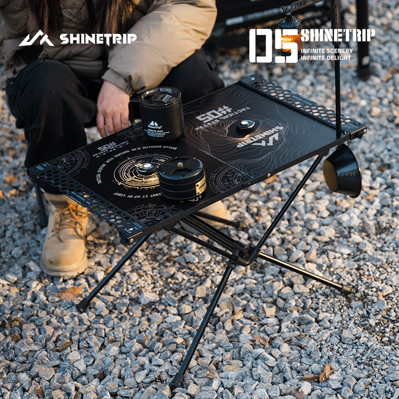 Camping Cooking Table Foldable - Support de table multifonctionnel IGT ShineTrip