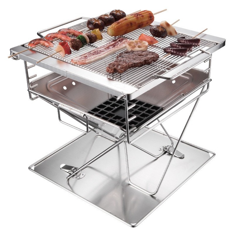 MT‑045 Barbecue pliant portabl - Camping Cooking Fire Pit avis et prix