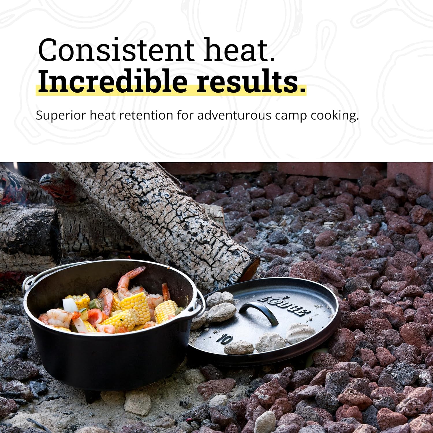 Cocotte de camping - Fonte pré - Camp Dutch Oven Cast avis et prix