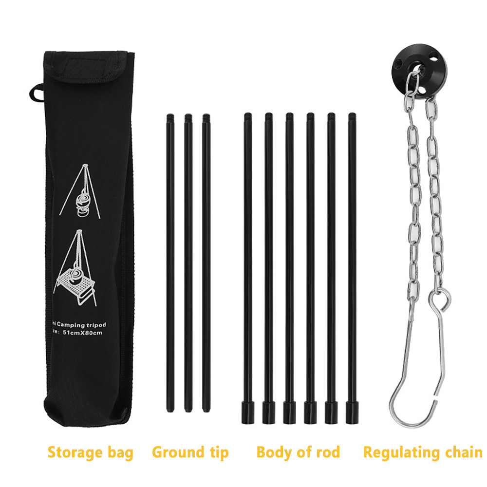 Trépied de feu de camp de Camp - Camping Cooking Pot Tripod avis et prix