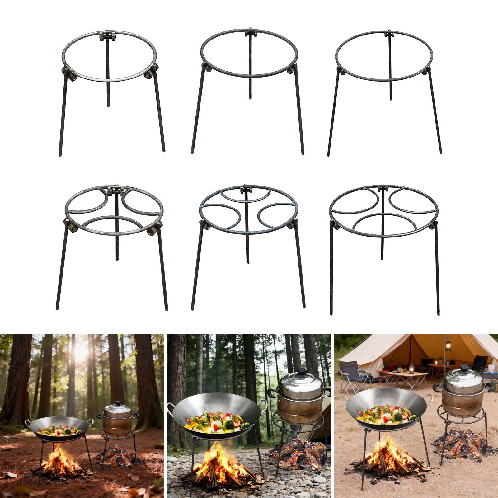Support de barbecue pliable po - Camping Cooking Pot Tripod avis et prix