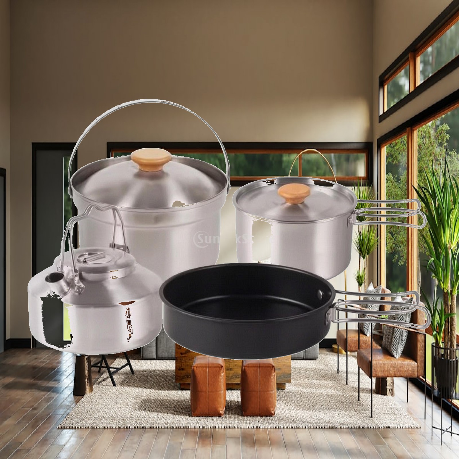 Ensemble de cuisine de camping - Camping Cooking Mess Kit avis et prix