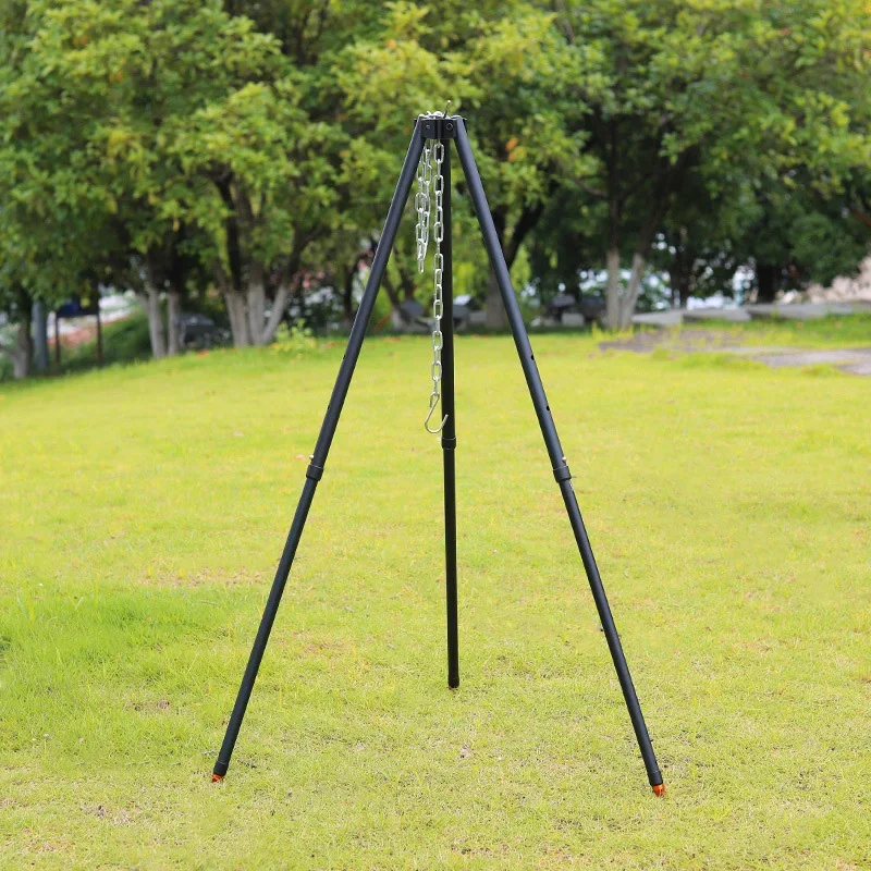 Trépied de feu de joie en plei - Camping Cooking Pot Tripod avis et prix