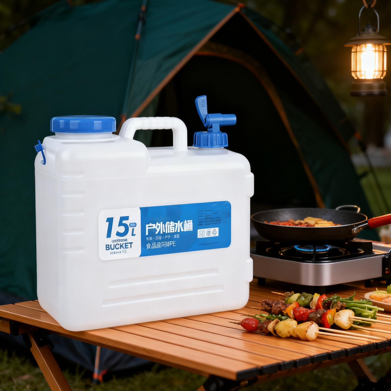 Seau d'eau potable de 15l, sup - Camping Cooking And Drinking avis et prix