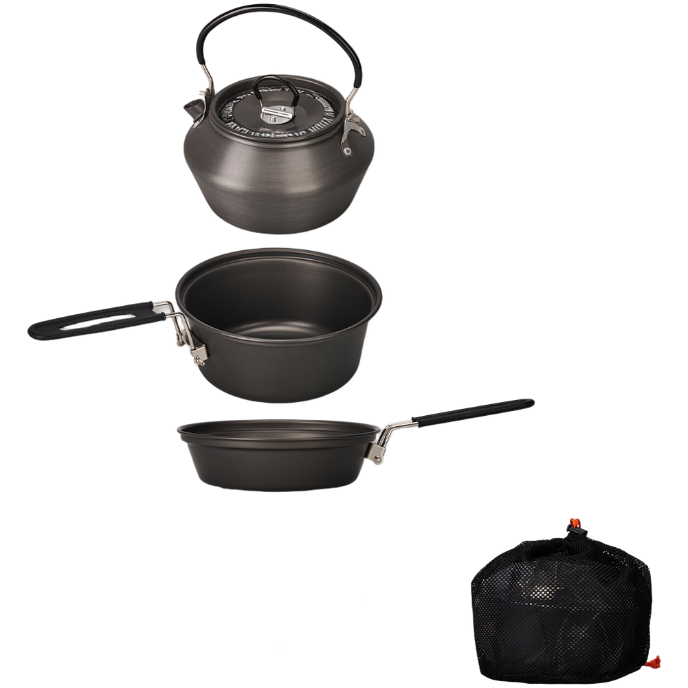 Ensemble de cuisine de camping - Camping Cooking Set With Kettle avis et prix