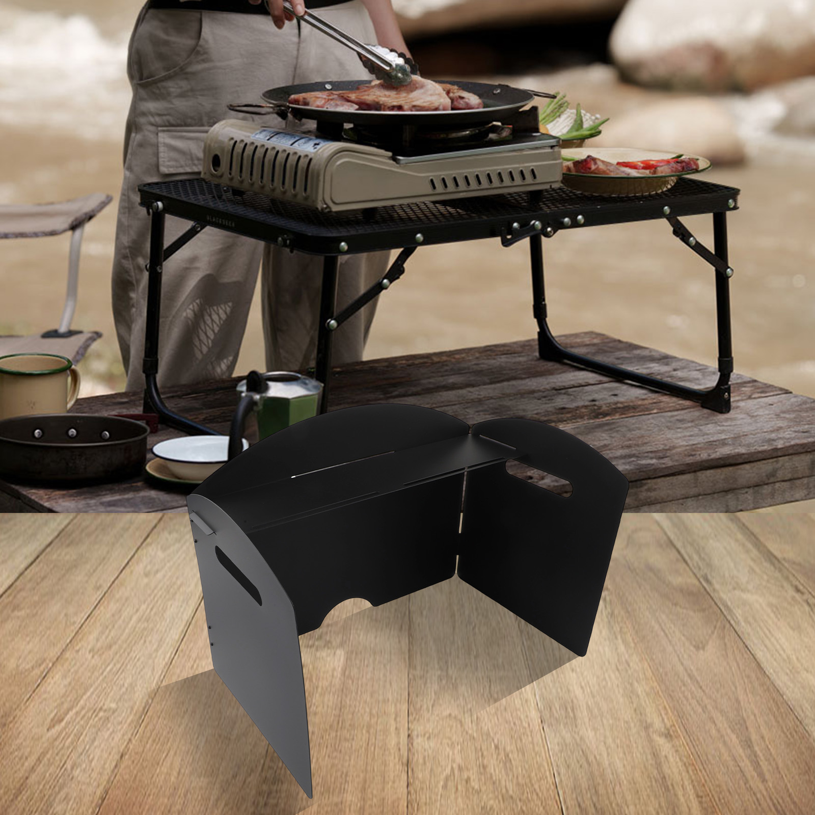 Bouclier coupe-vent portable p - Camping Cooking Wind Blocker avis et prix