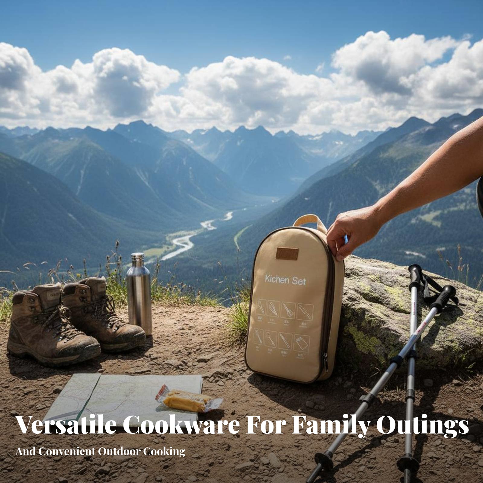Ensemble d'ustensiles de cuisi - Camping Cooking Dining Set avis et prix
