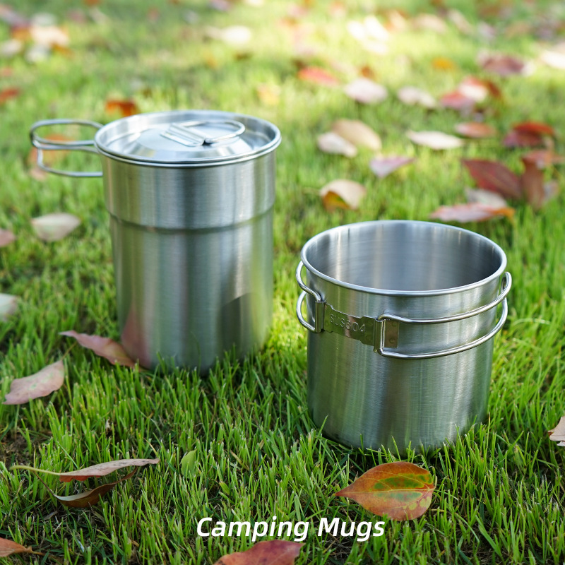 Bouilloire de Camping en acier - Camping Cooking Set With Kettle avis et prix