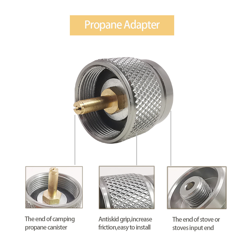 Adaptateur de réchaud de campi - Camping Cooking Propane avis et prix