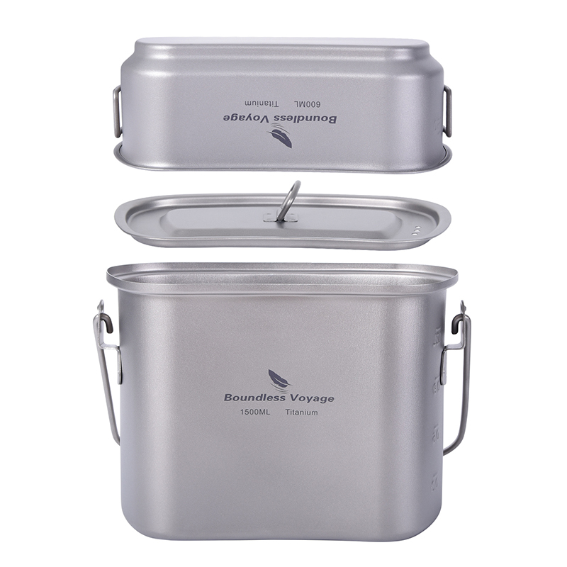 Kit de gâchis de cantine milit - Camping Cooking Mess Kit avis et prix