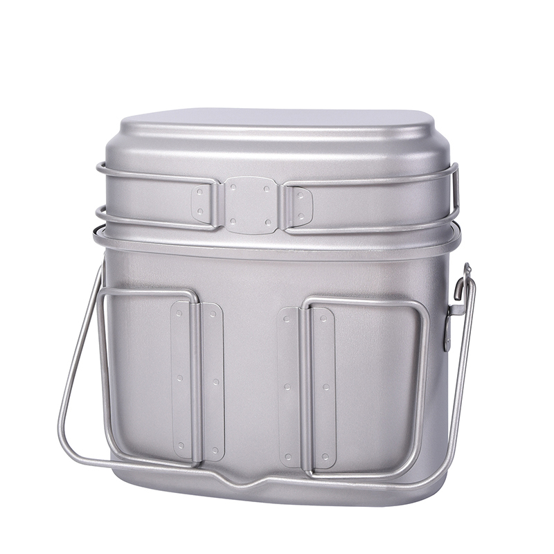 Kit de gâchis de cantine milit - Camping Cooking Mess Kit avis et prix
