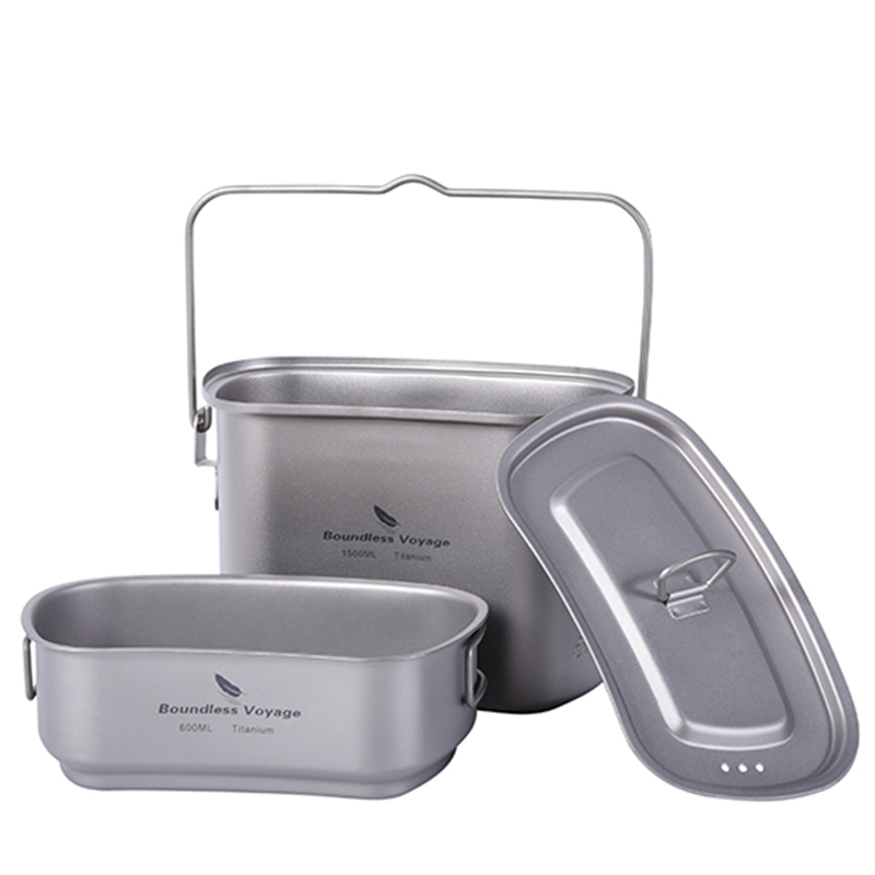 Kit de gâchis de cantine milit - Camping Cooking Mess Kit avis et prix