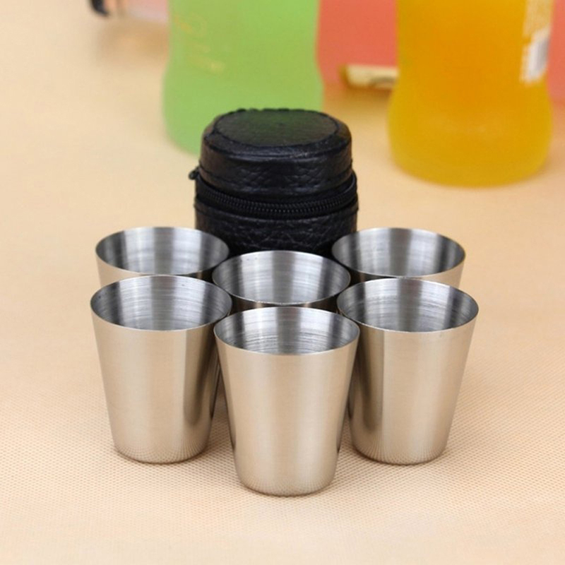4/6 pièces tasses en acier ino - Camping Cooking Mug avis et prix