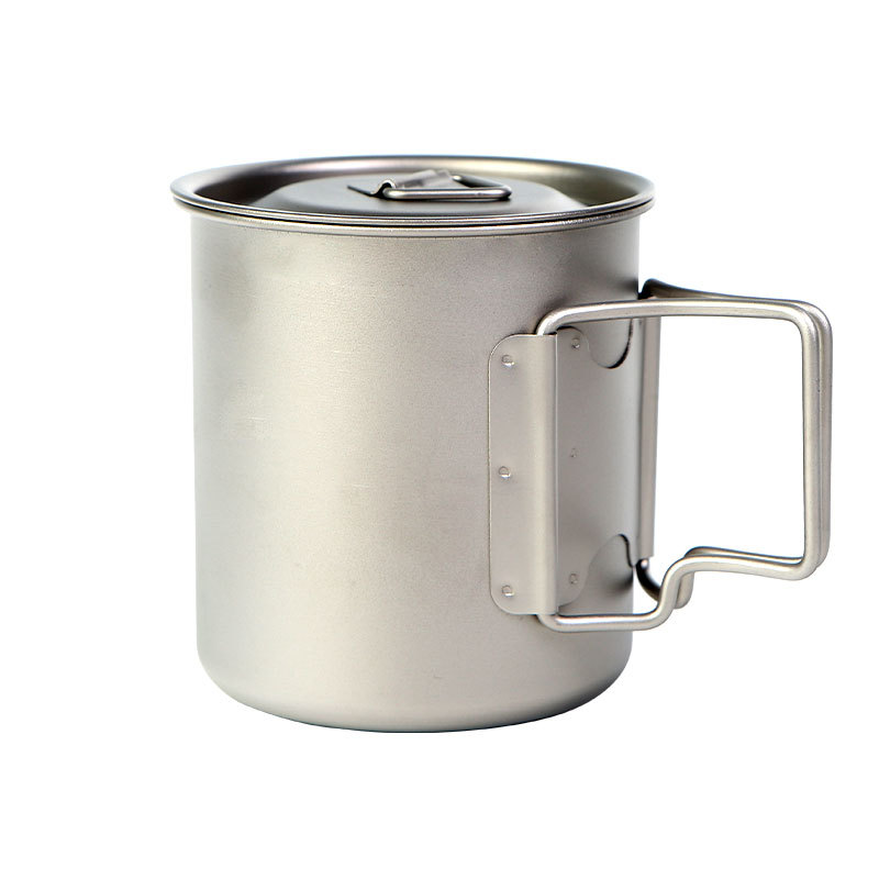 Marmite de camping en titane a - Camping Cooking Mug avis et prix