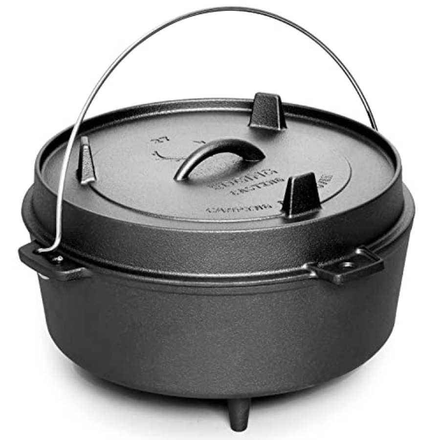 Cocotte en fonte pré-assaisonn - Camp Dutch Oven Cast avis et prix