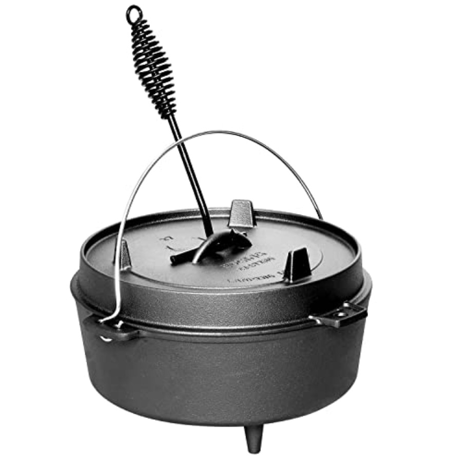 Cocotte en fonte pré-assaisonn - Camp Dutch Oven Cast avis et prix