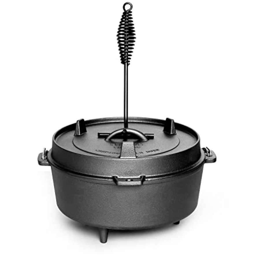 Cocotte en fonte pré-assaisonn - Camp Dutch Oven Cast avis et prix