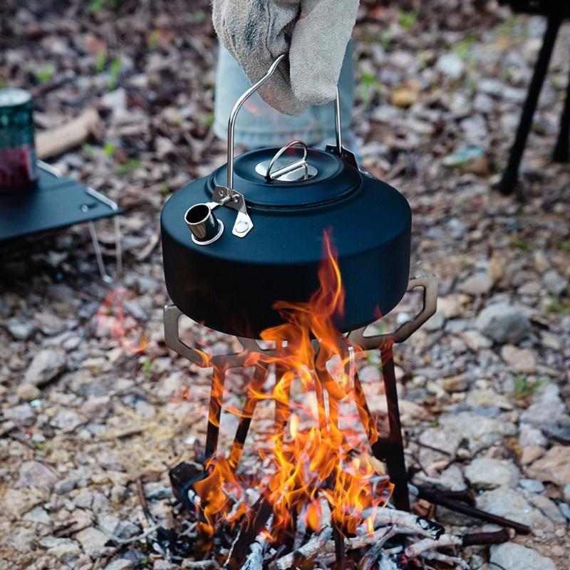 Base poêle à camping pliable 5 - Camping Cooking Pot Tripod avis et prix