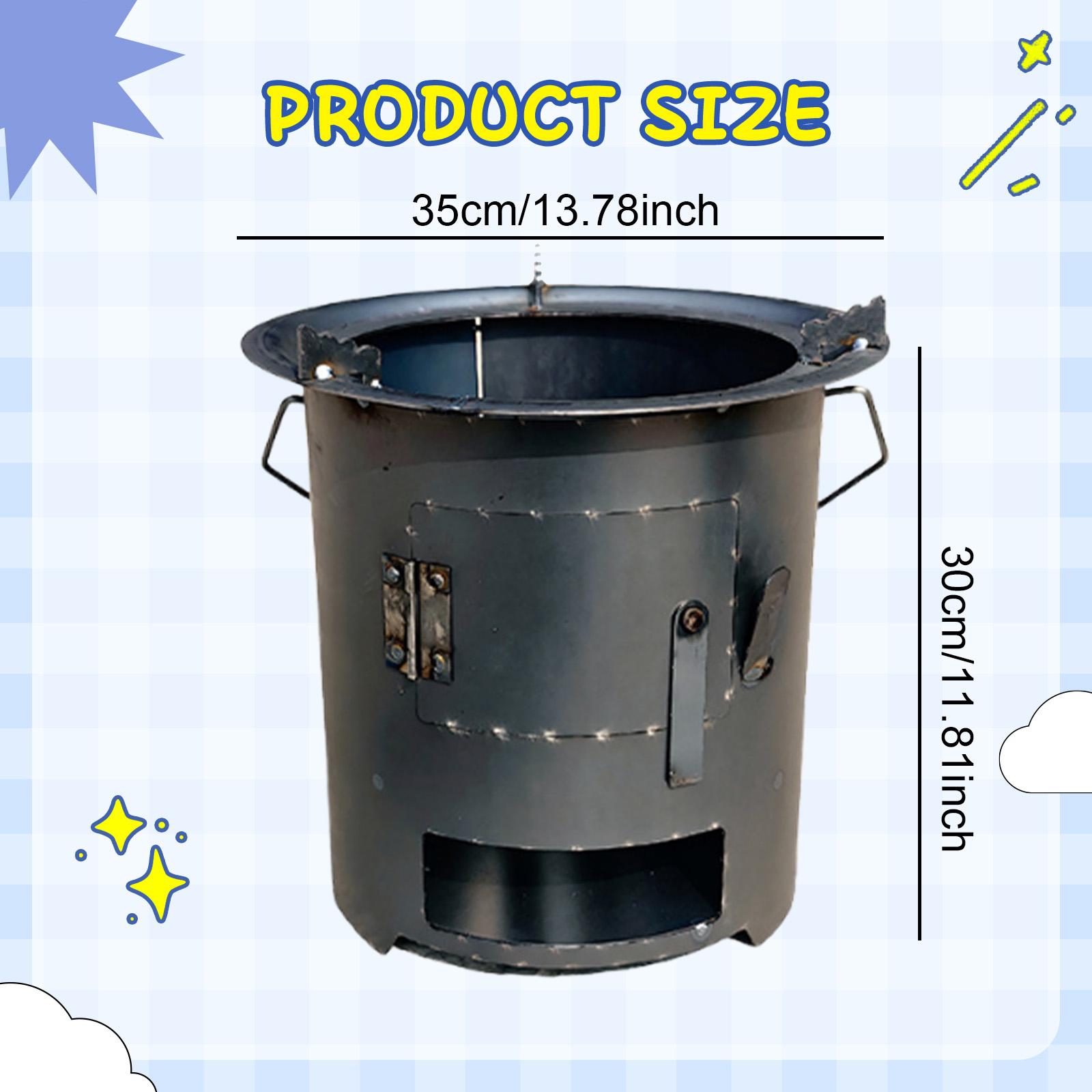 Réchaud de camping pliable en  - Camping Cooking Fire Pit avis et prix