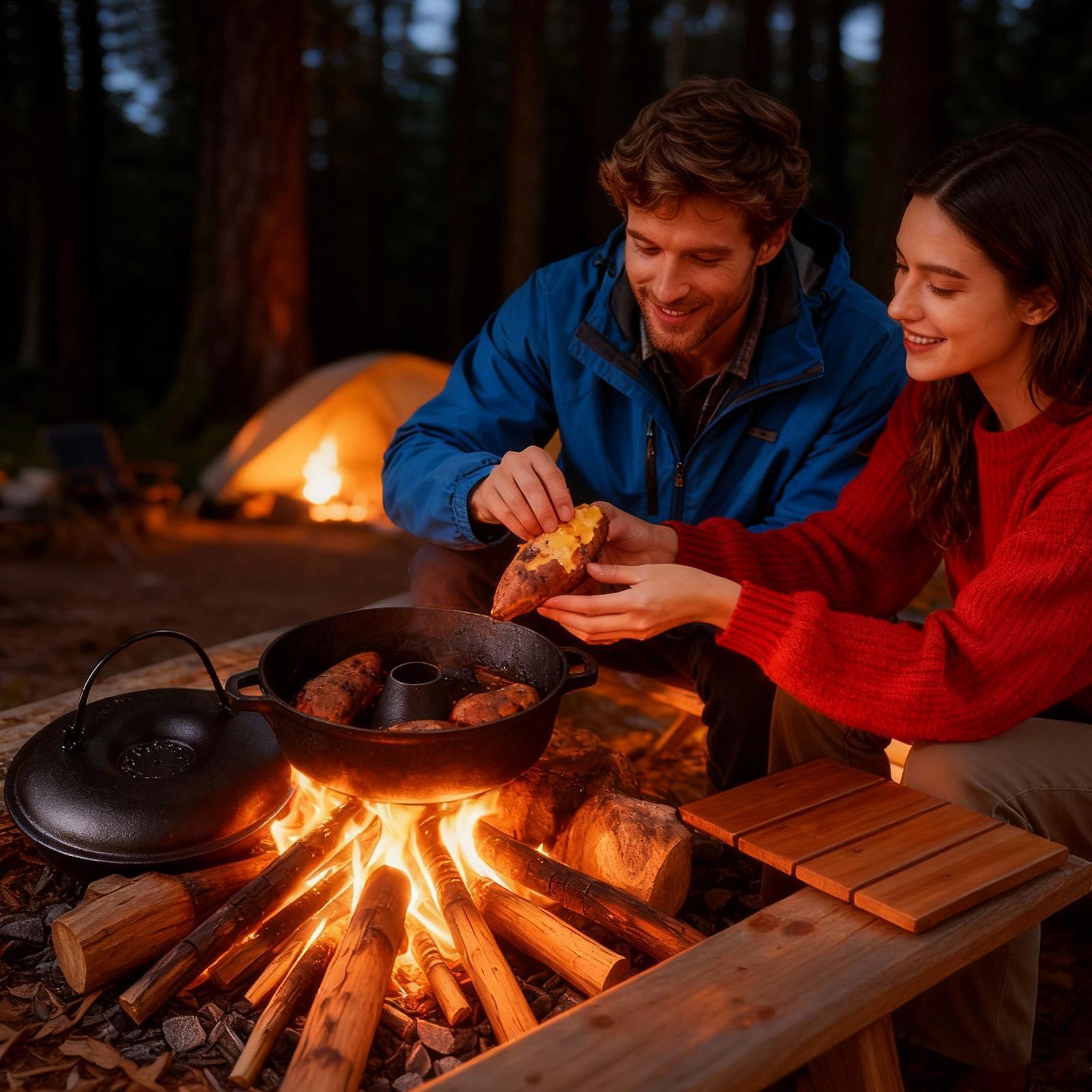 Chaudron en fonte pour la cuis - Camp Dutch Oven Cast avis et prix