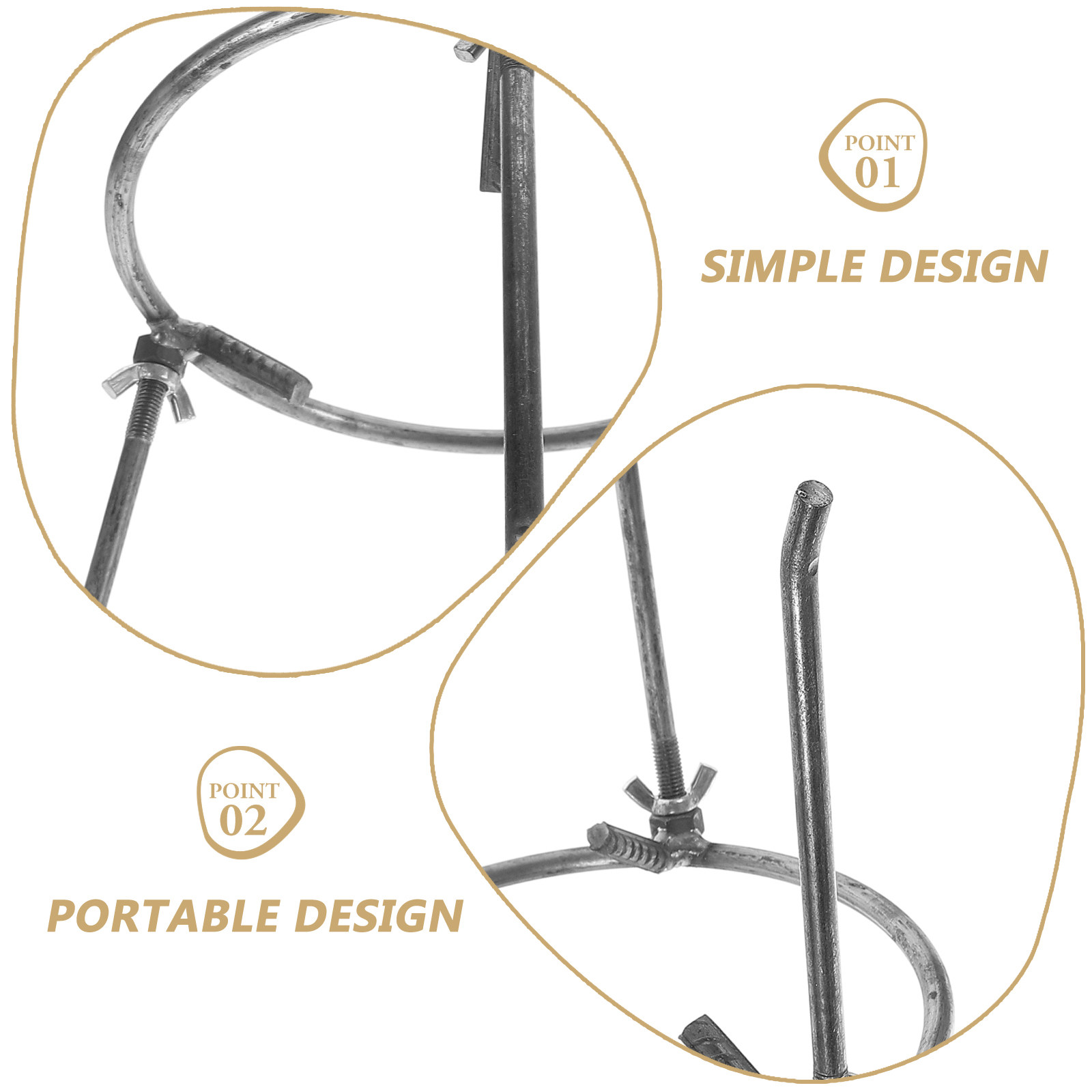 Trépied de camping en acier au - Camping Cooking Fire Pit avis et prix