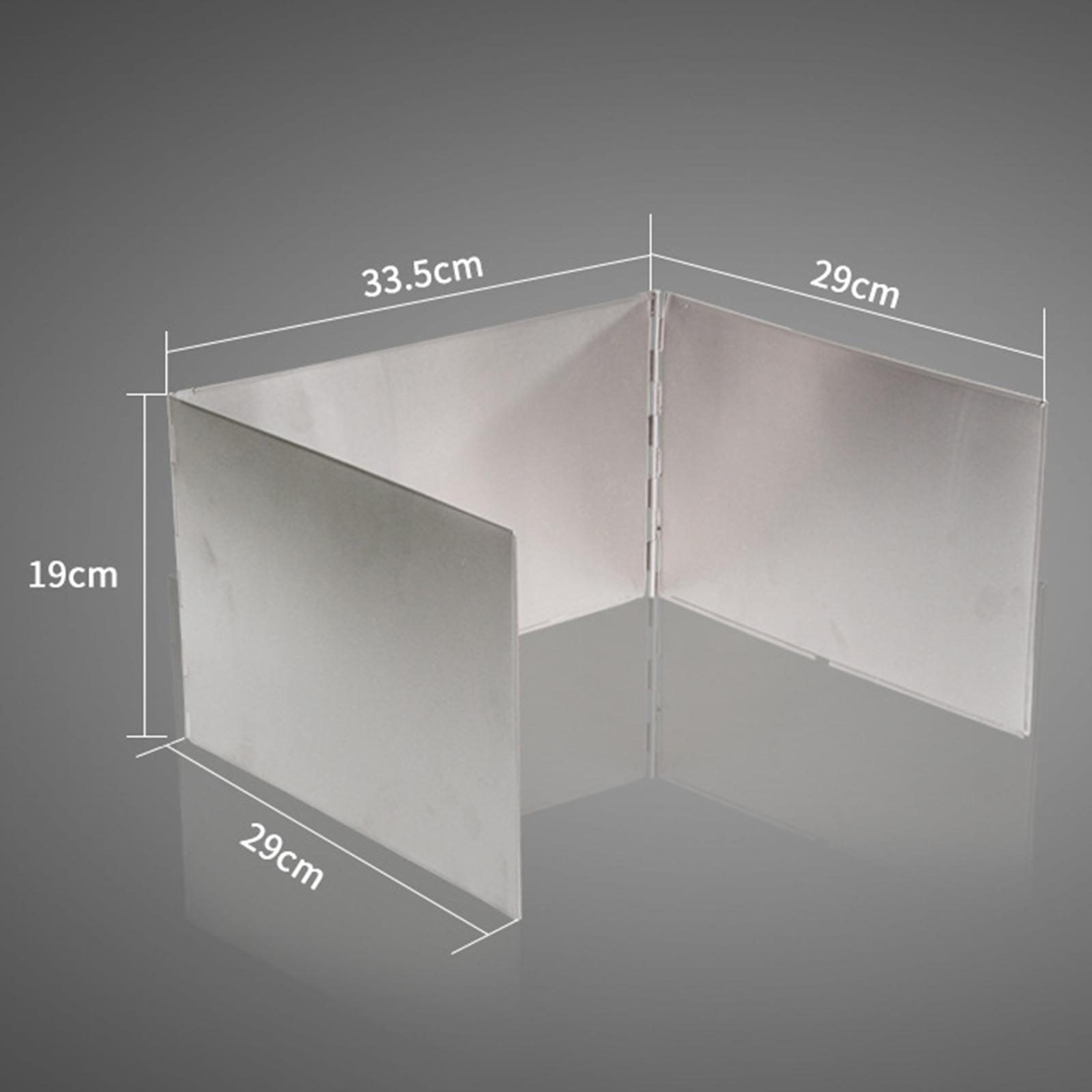 Bouclier coupe-vent pliable po - Camping Cooking Wind Blocker avis et prix
