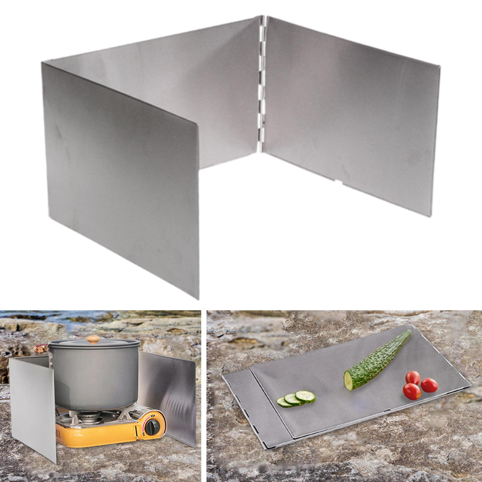 Bouclier coupe-vent pliable po - Camping Cooking Wind Blocker avis et prix