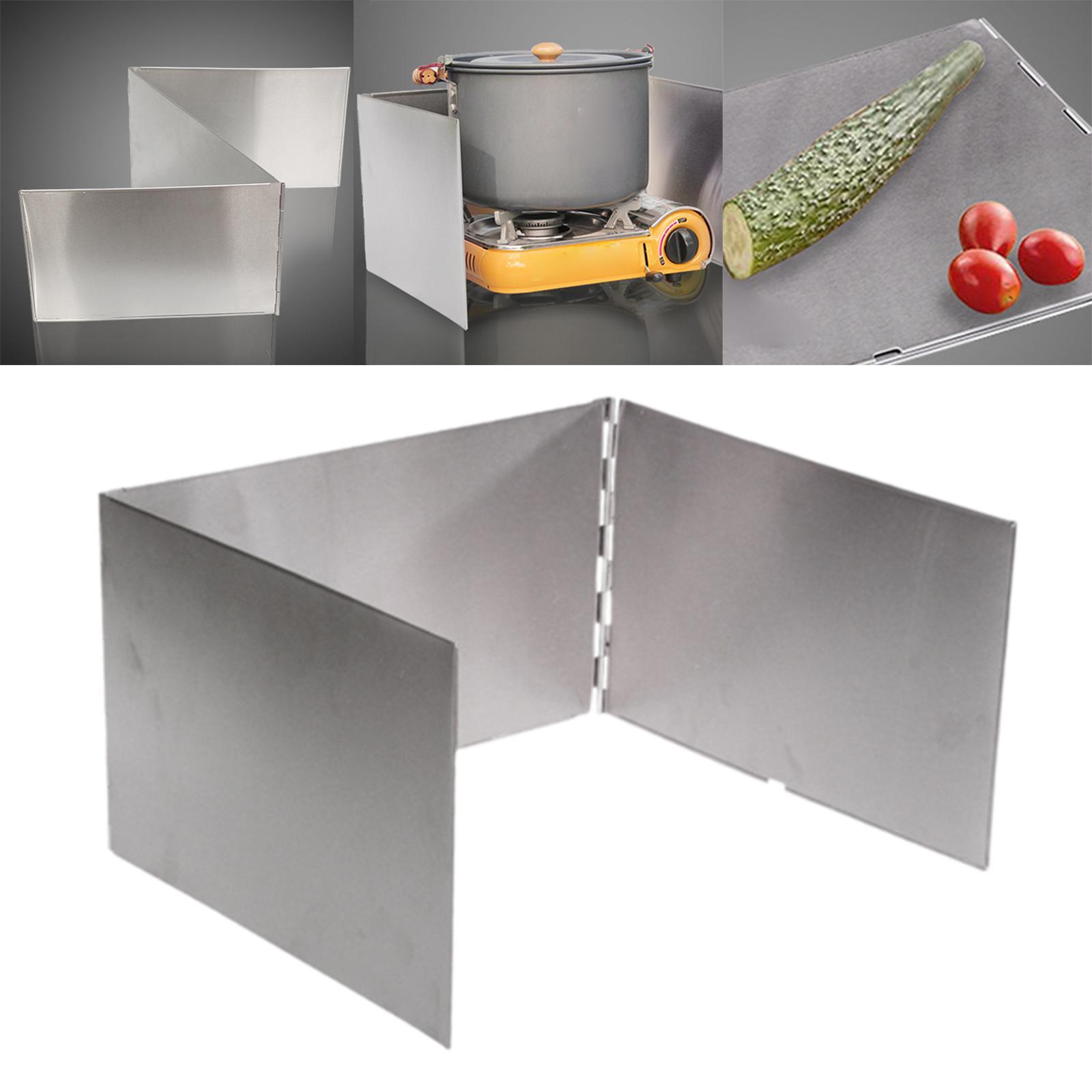 Bouclier coupe-vent pliable po - Camping Cooking Wind Blocker avis et prix
