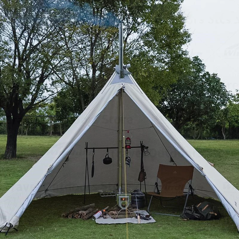 Capot de cheminée pour poêle à - Camping Cooking Cover avis et prix