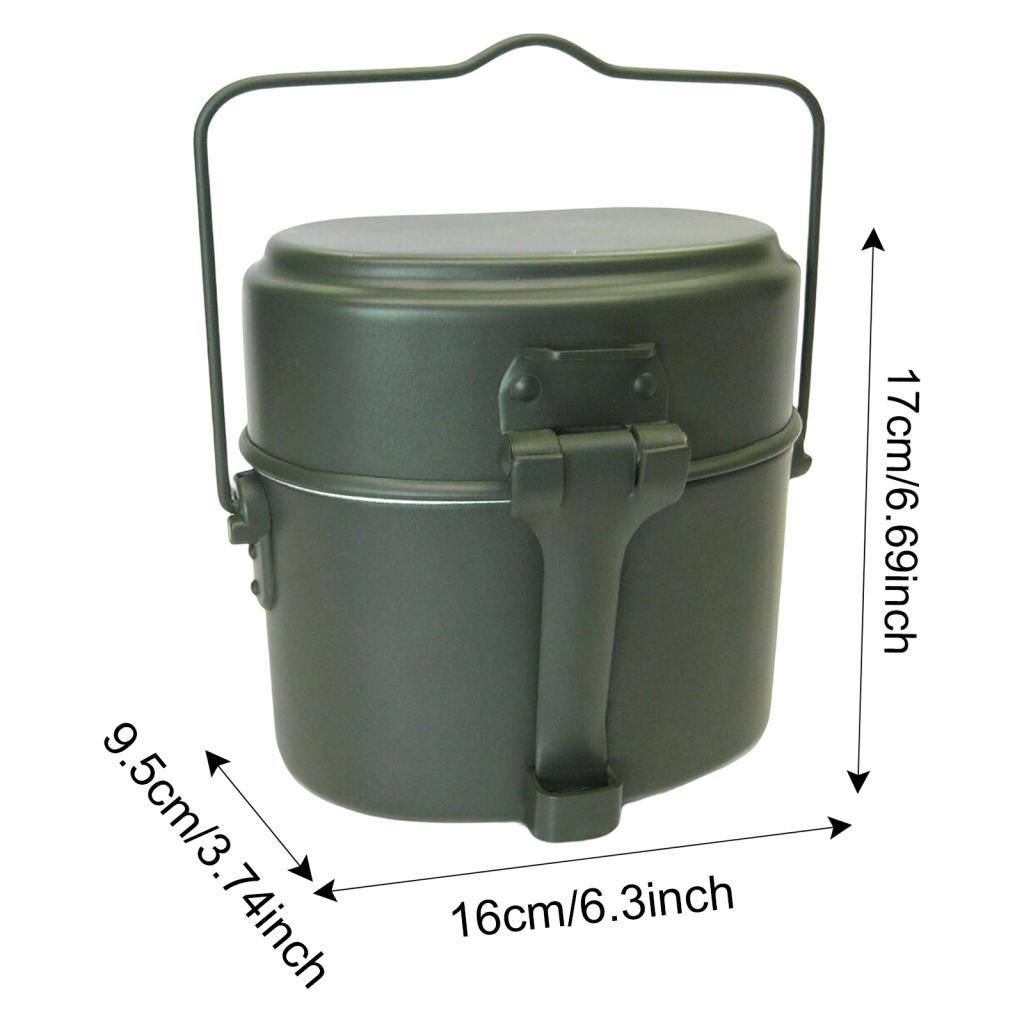 Ensemble de casseroles de camp - Camping Cooking Mess Kit avis et prix