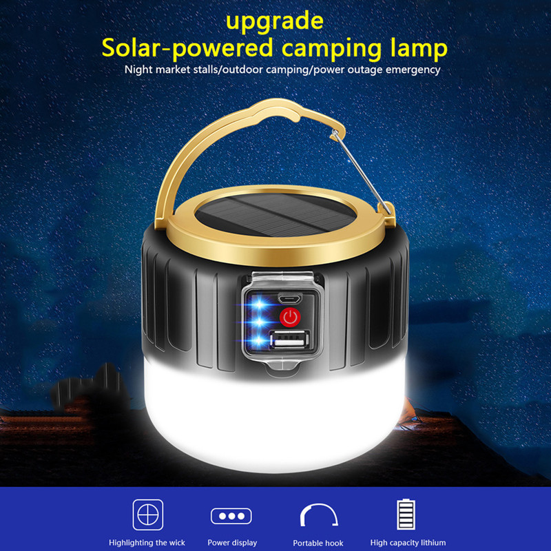Lampe LED solaire de camping 2 - Camping Cooking Tent avis et prix