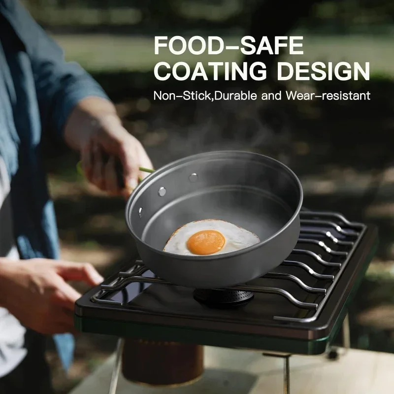 Ensemble de cuisine de camping - Camping Cooking Set With Kettle avis et prix