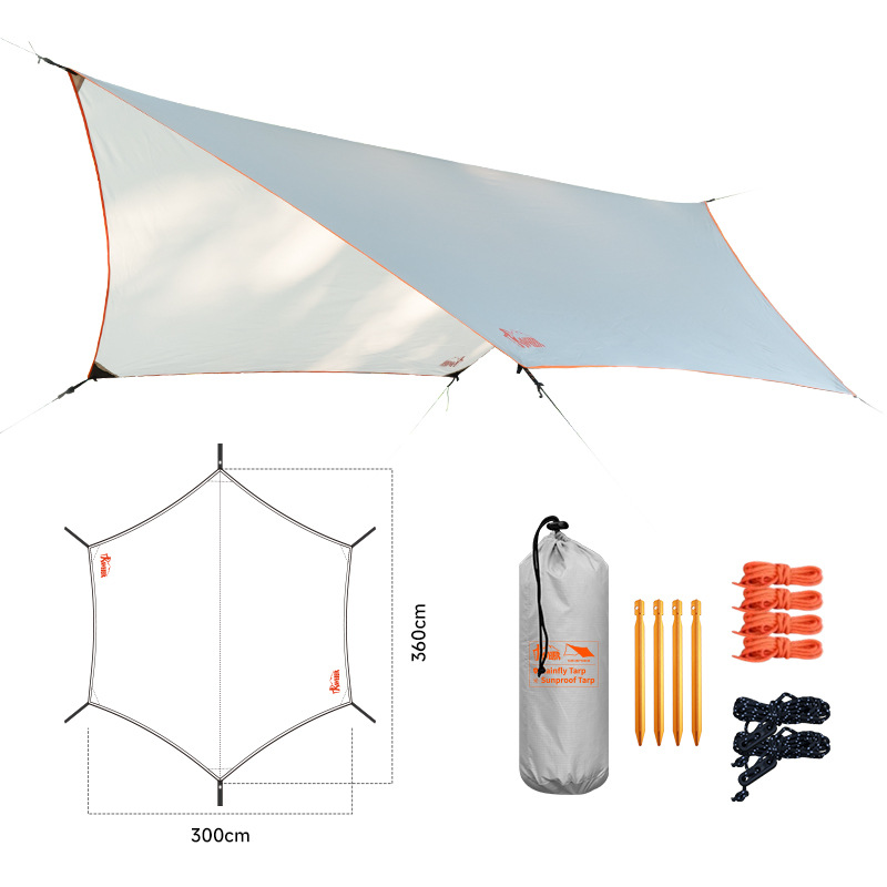 Tente auvent pare-soleil, abri - Camping Cooking Tent avis et prix