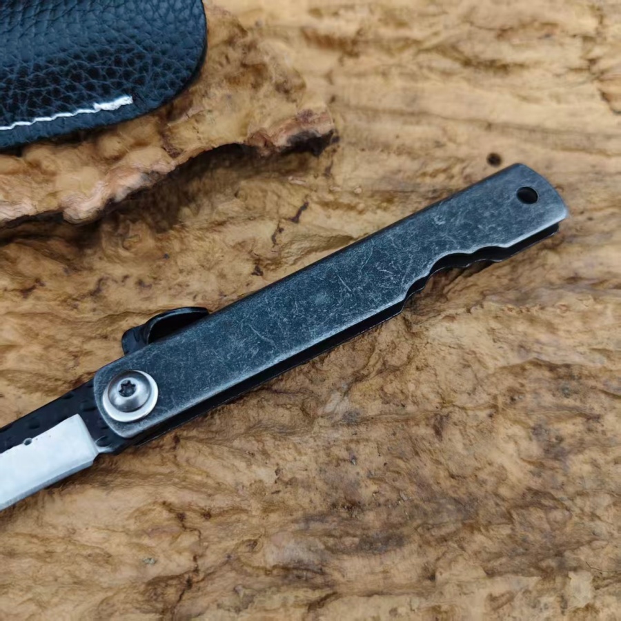 Couteau pliant Higonokami fait - Camping Cooking Knife With Sheath avis et prix
