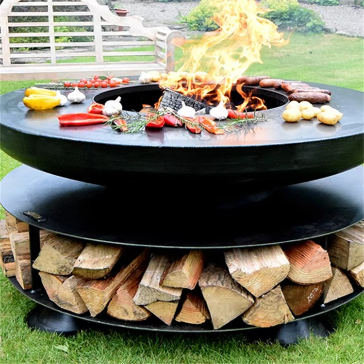 Barbecue Grill Camping foyer c - Camping Cooking Fire Pit avis et prix
