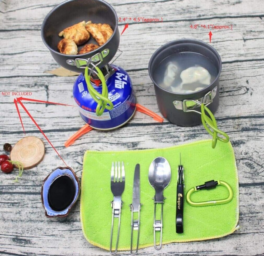 Ensemble d'ustensiles de cuisi - Camping Cooking Pot Tripod avis et prix